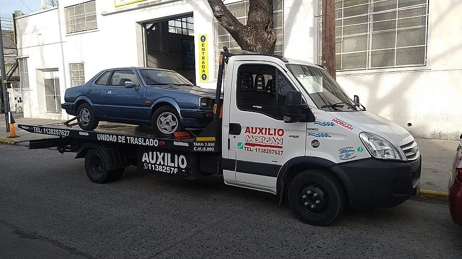Unidad de remolque de Lubricentro Morgan